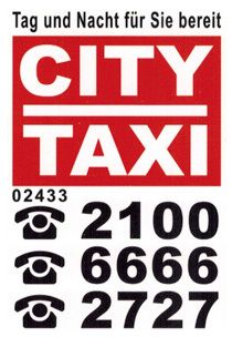 Logo City-Taxi Inh. David Giemza in Hückelhoven